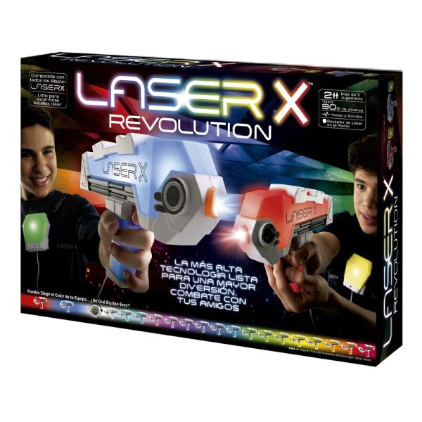 Laser X Revolution – Pack 2 Pistolas Laser Autobrinca Online www.autobrinca.com