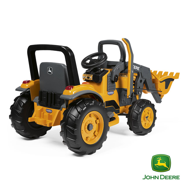 Trator John Deere Ground Loader 12V - Autobrinca Online