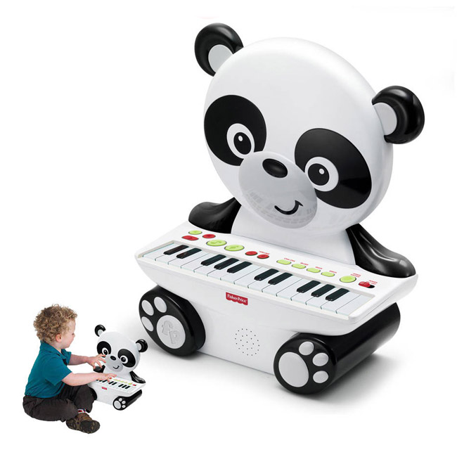 fisher price piano panda
