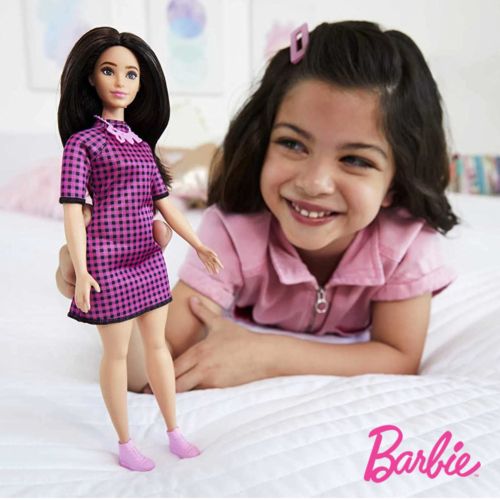 Boneca Fashion Barbie Cool Preta e Rosa Mattel - Compre Agora