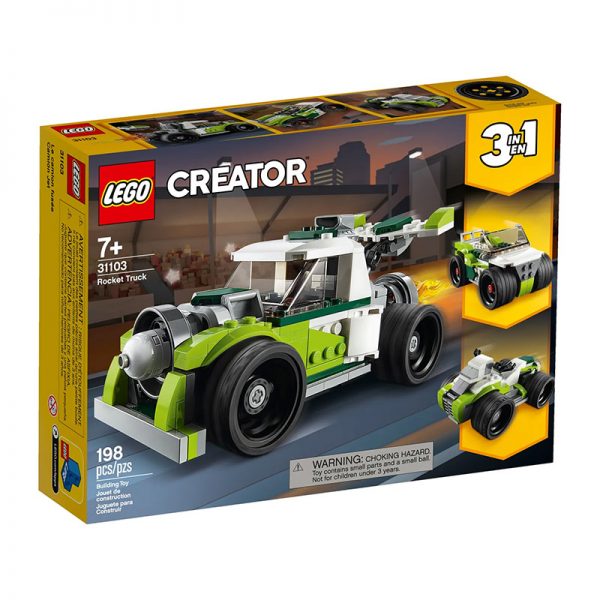LEGO Creator – Camião Foguete 31103 Autobrinca Online www.autobrinca.com