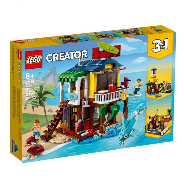 LEGO Creator – Casa de Praia de Surfista 31118 Autobrinca Online www.autobrinca.com