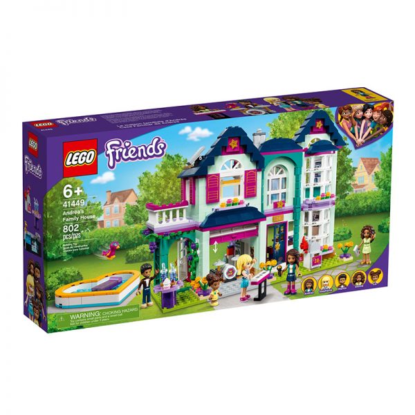 LEGO Friends – Casa Família da Andrea 41449 Autobrinca Online www.autobrinca.com