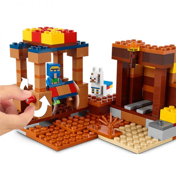 LEGO Minecraft – Entreposto Comercial 21167 Autobrinca Online www.autobrinca.com