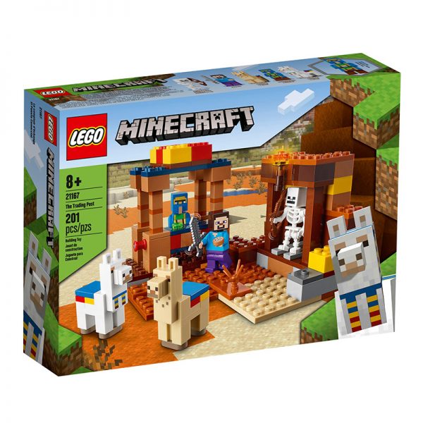 LEGO Minecraft – Entreposto Comercial 21167 Autobrinca Online www.autobrinca.com
