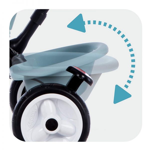 Triciclo Smoby Baby Driver Confort Plus Azul Autobrinca Online www.autobrinca.com