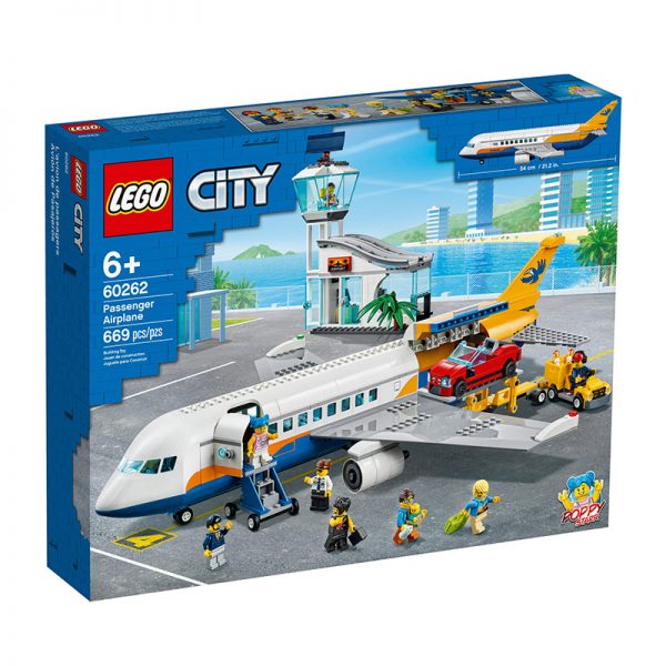 LEGO City – Avião de Passageiros 60262 Autobrinca Online www.autobrinca.com
