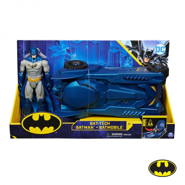 Batman – Batmobile c/ Figura XL Autobrinca Online www.autobrinca.com
