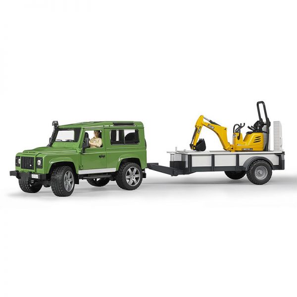 Land Rover Defender c/ Reboque e CAT Autobrinca Online www.autobrinca.com