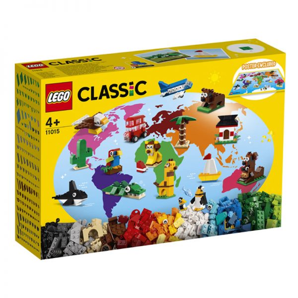 LEGO Classic – Volta ao Mundo 11015 Autobrinca Online www.autobrinca.com