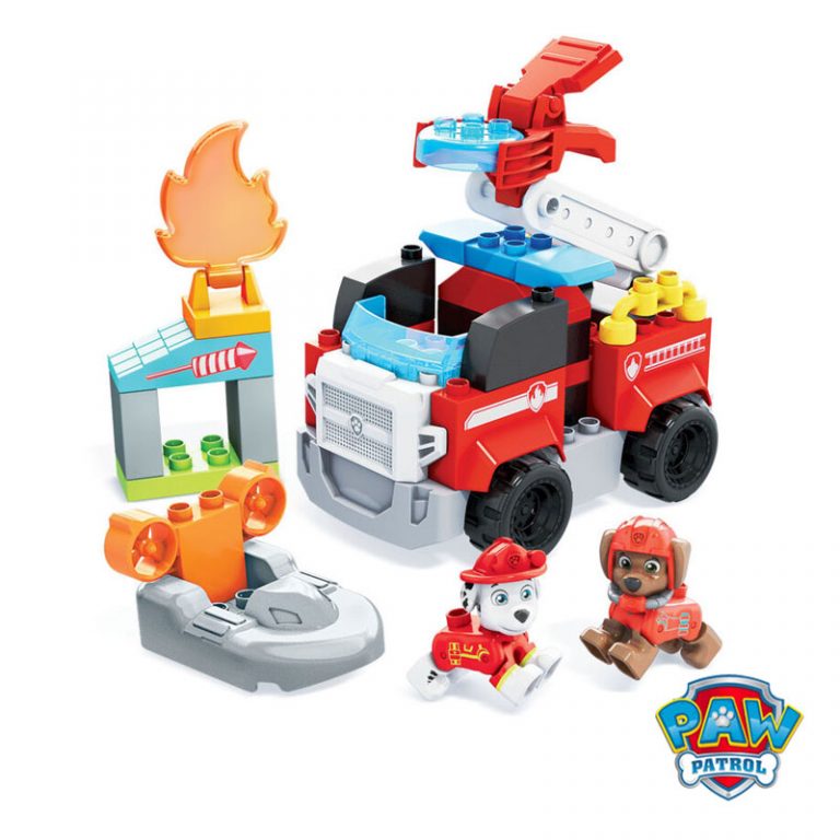 Mega Bloks Carro Dos Bombeiros Patrulha Pata Autobrinca Online 7080