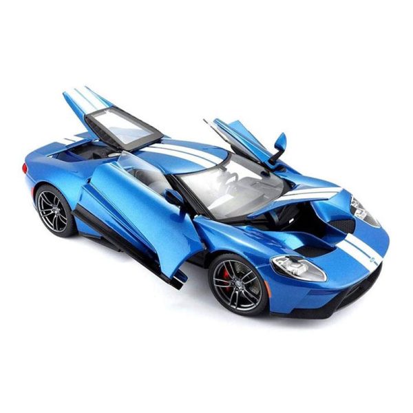 Ford GT (2017) Azul Exclusivo 1:18 Maisto Autobrinca Online www.autobrinca.com
