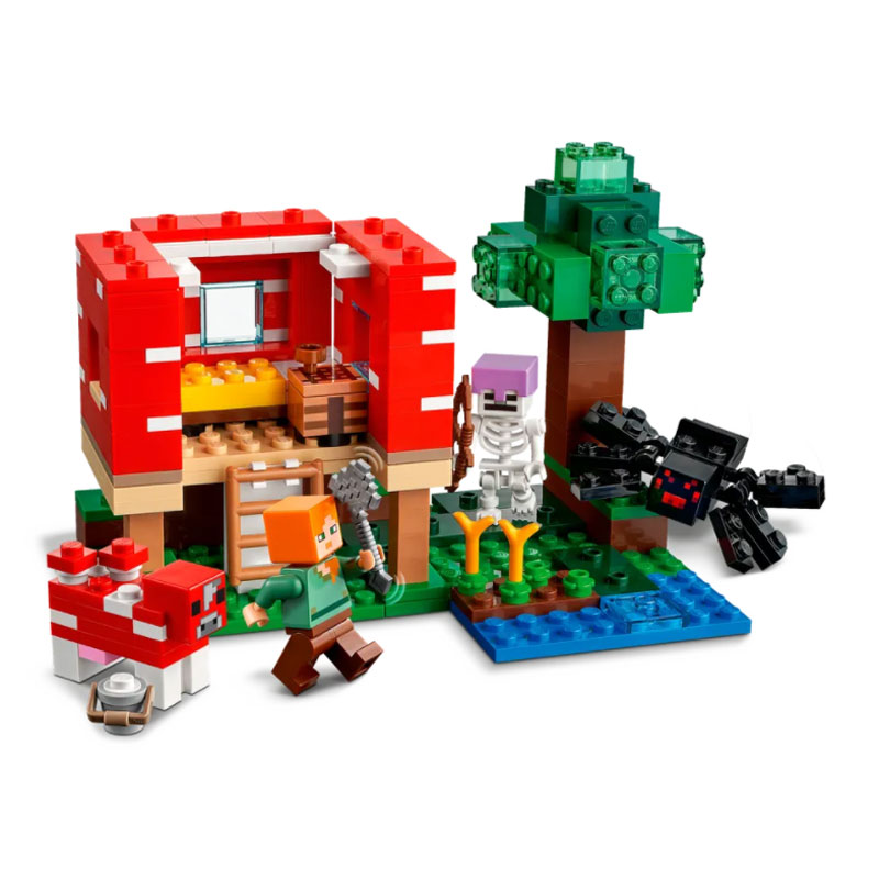 LEGO Minecraft - Casa Cogumelo 21179 - Autobrinca Online