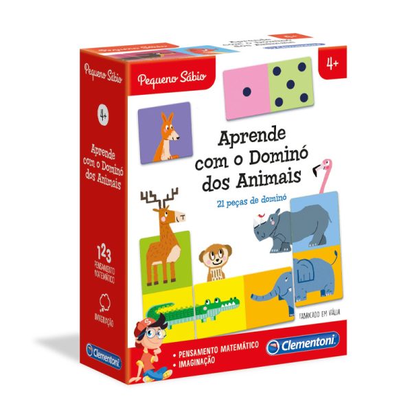 Aprende c/ o Dominó dos Animais Autobrinca Online www.autobrinca.com