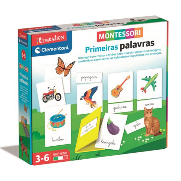 Jogo Montessori – Primeiras Palavras Autobrinca Online www.autobrinca.com