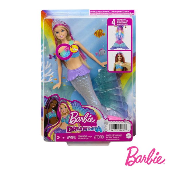 Barbie Dreamtopia Sereia c/ Luzes Autobrinca Online www.autobrinca.com