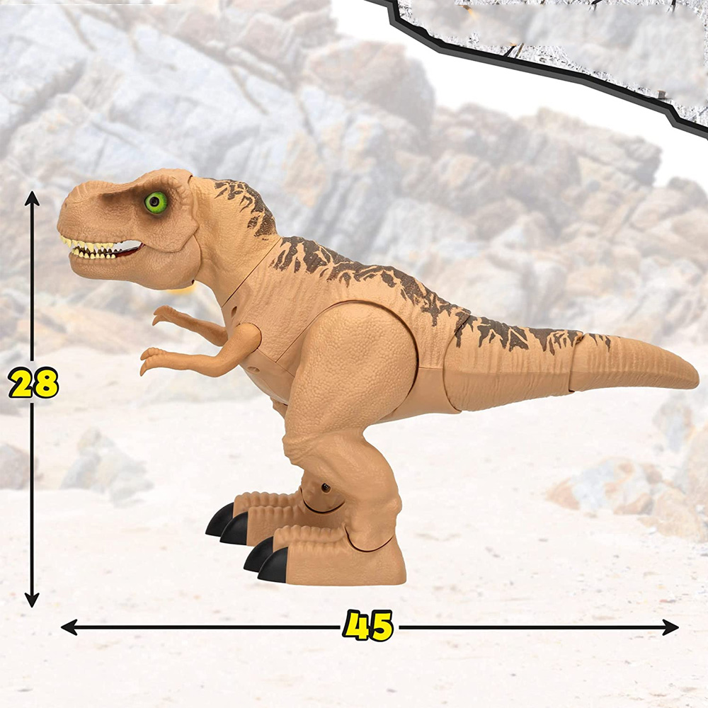 Dinossauro tiro brinquedos para meninos crianças bebê tiro contínuo macio  bala arma ejetando tyrannosaurus rex modelo automático