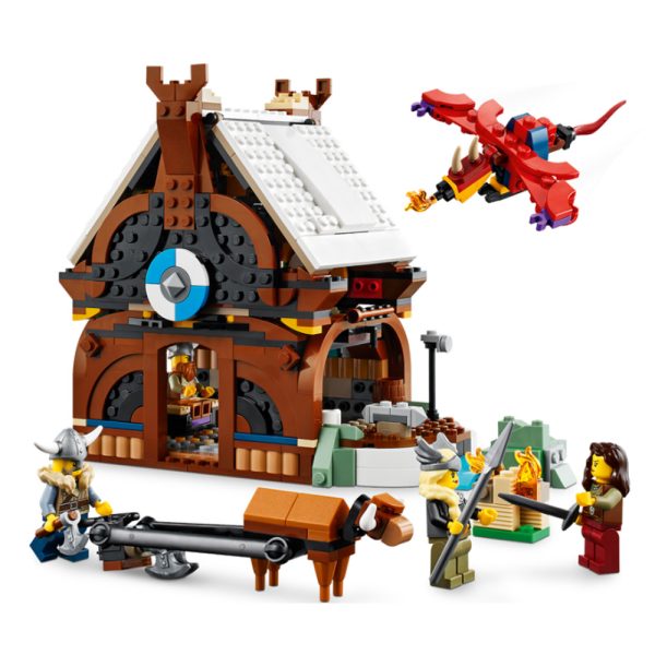 LEGO Creator – Barco Viking e Serpente de Midgard 31132 Autobrinca Online www.autobrinca.com 4
