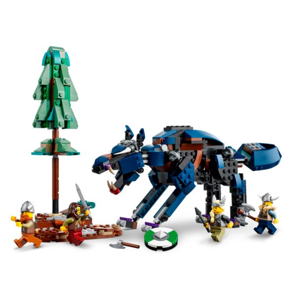 LEGO Creator – Barco Viking e Serpente de Midgard 31132 Autobrinca Online www.autobrinca.com 5