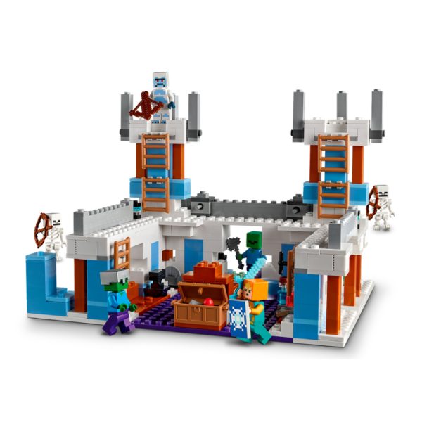 LEGO Minecraft – O Castelo de Gelo 21186 Autobrinca Online www.autobrinca.com 3