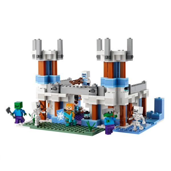LEGO Minecraft – O Castelo de Gelo 21186 Autobrinca Online www.autobrinca.com 2