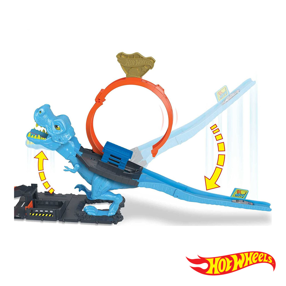 Pista Hot Wheels Ataque do T-Rex - Mattel Esmoriz • OLX Portugal