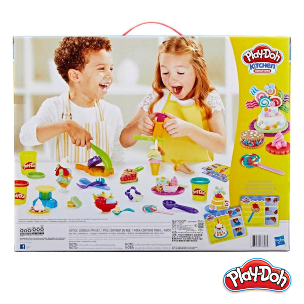 Play-Doh Kitchen Creations Kit Peças Doces e Sobremesas Autobrinca Online www.autobrinca.com