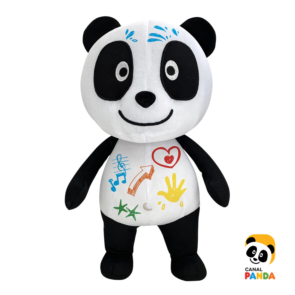 Panda - Peluche Pinta-me! - Autobrinca Online