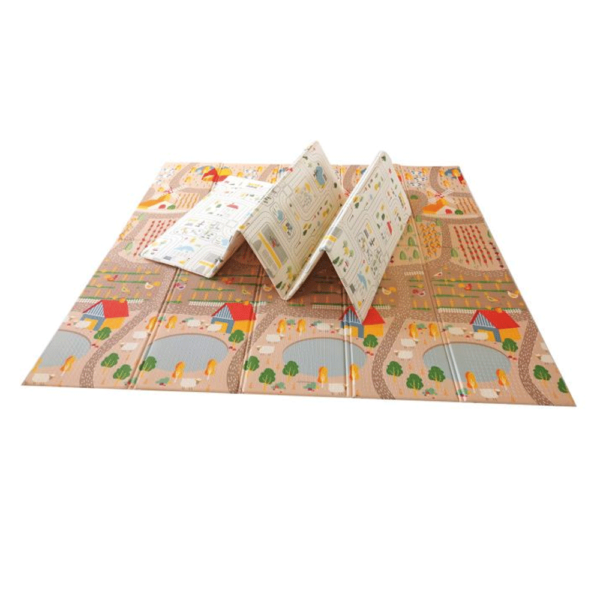 Tapete de Atividades EVA Asalvo Dupla Face Quinta/Cidade 180×120 cm Autobrinca Online