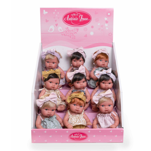 Bonecas Mufly Vestidos de Cores 21cm Autobrinca Online